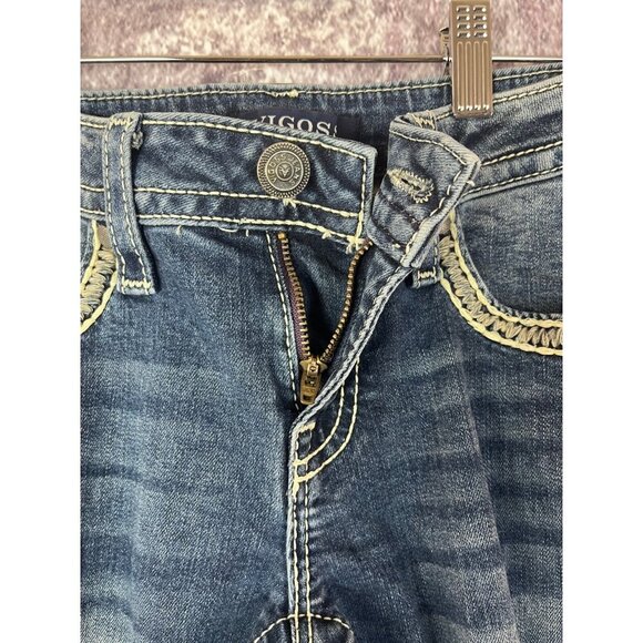 Vigoss Jeans Womens S2 L25 (28 x 25) Capri Heritage Fit Vintage Y2k 90s Western - Picture 10 of 14